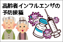 高齢者インフルエンザ予防接種のお知らせ